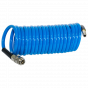 Шланг спиральный Fubag с фитингами рапид, полиуретан, 15бар, 6x10мм, 5м