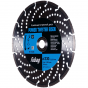 Алмазный отрезной диск Fubag Power Twister Eisen D230 мм/ 22.2 мм