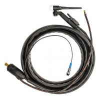 Горелка TIG 17 STORK профессиональная 140A(35%) 50MMQ, 2pin, газ б/р, 4м