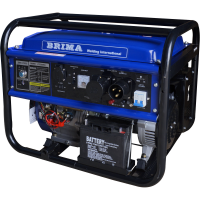 Бензиновый электрогенератор BRIMA LT 6500 EB