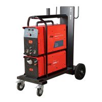 Сварочный инвертор Fubag INTIG 400 T W AC/DC ПУЛЬС (PULSE) с горелкой FB TIG 18 5P 4m, модулем охлаждения Cool 70 и тележкой