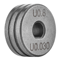 Ролик подающий Spool Gun (алюминий) 0.8-1.0 Сварог