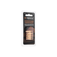 Наконечник сварочный AI М6 d1,0мм (MS) блистерная упаковка 5 шт Сварог