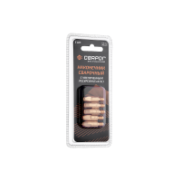 Наконечник сварочный Cu CrZr М6 d0,8мм (MS) блистерная упаковка 5 шт Сварог