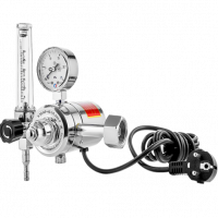 Регулятор расхода газа универсальный Сварог У-30/АР-40-П-220-Р (манометр с поверкой)